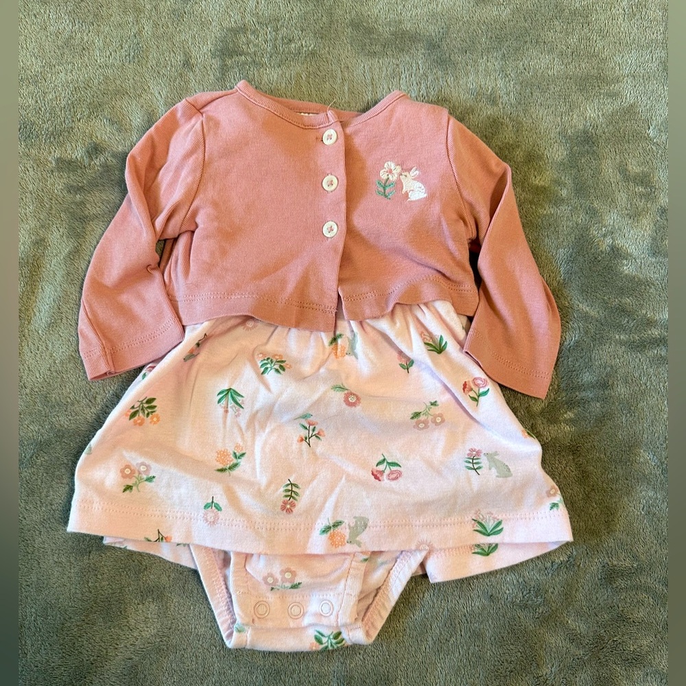 *NWOT* Carter’s Dress with Sweater
